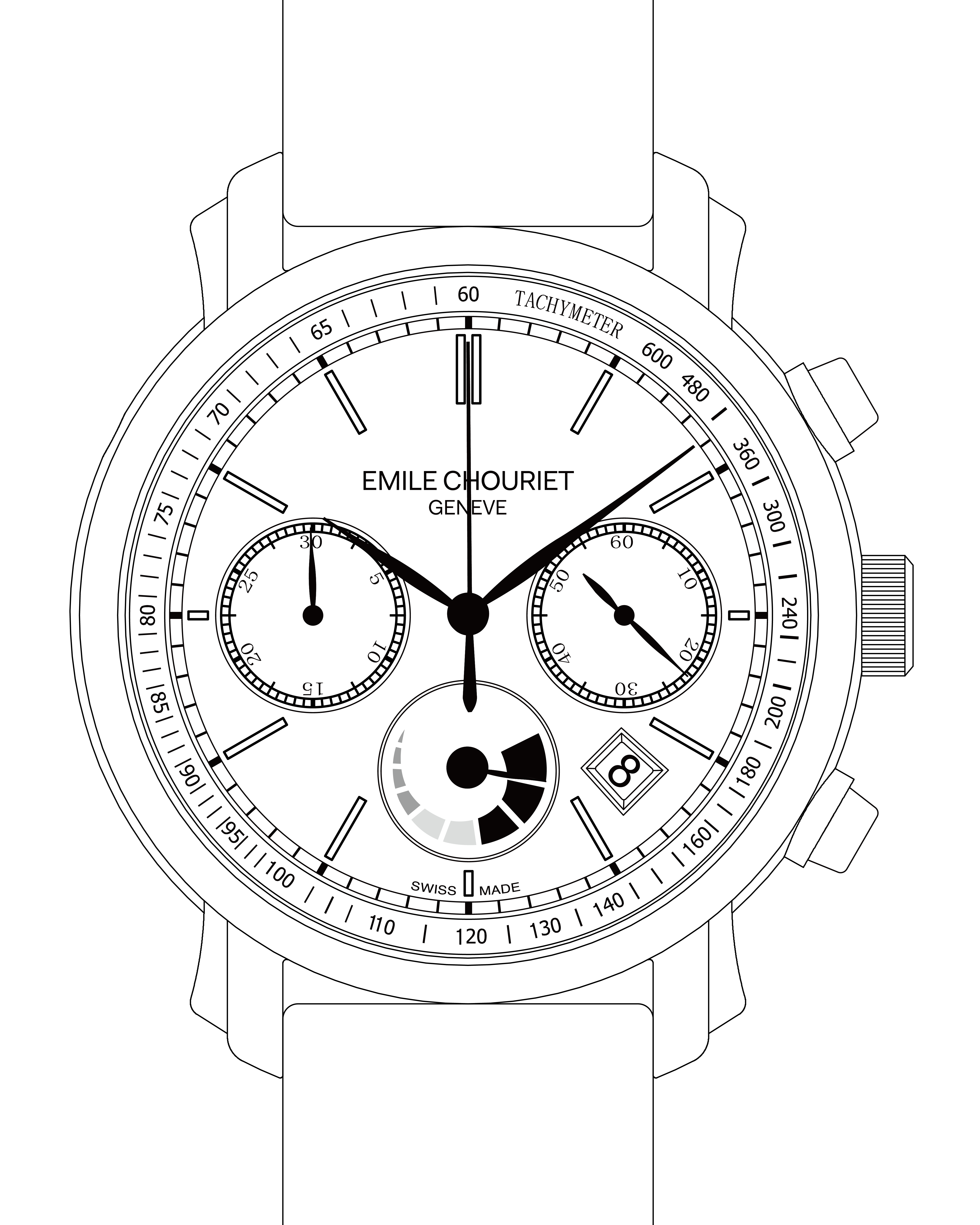 9-Mechanical watch-Chronographs-16.1168.G 16.1172.G