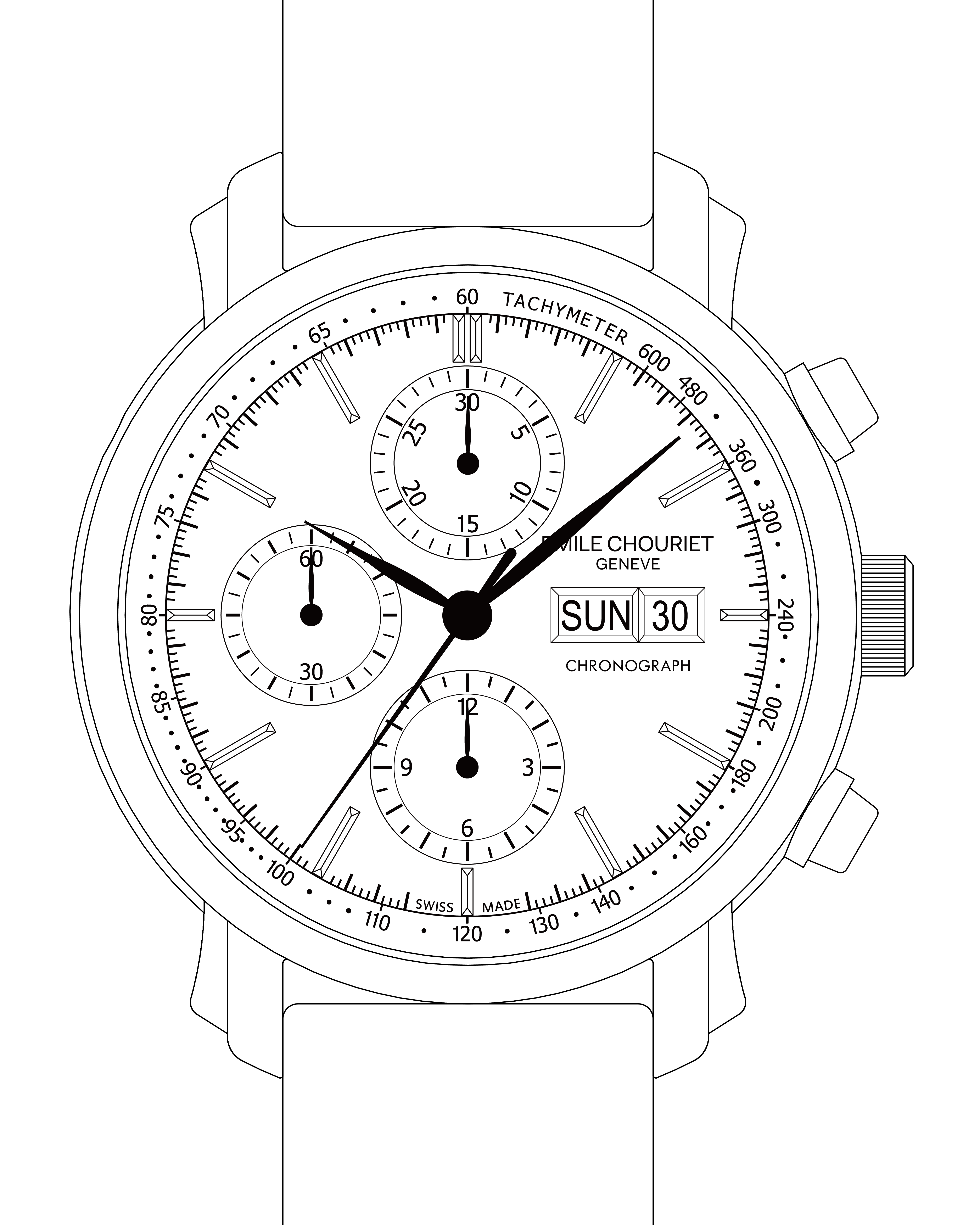 10-Mechanical watch-Chronographs-22.1168.G-22.1169.G